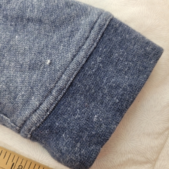 Everlane heather blue sweatshirt crewneck 100% cotton casual minimal normcore M - Picture 8 of 11